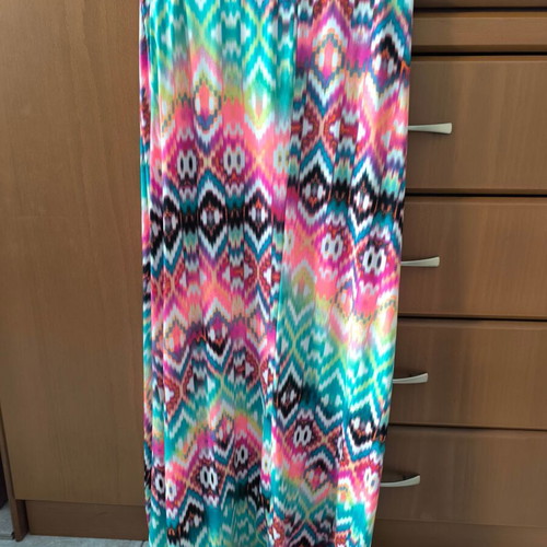 Maxi skirt colorful like new