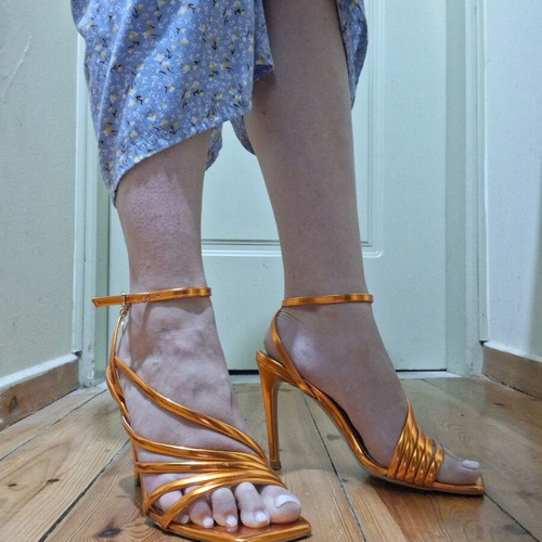 Mairiboo for Envie orange sandals new No 37