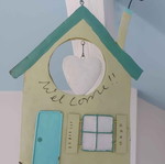 Decorative metal house