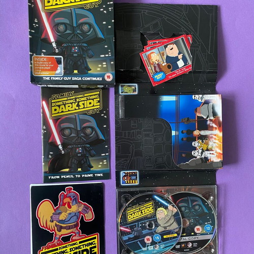 Family Guy Something Something Something Dark Side DVD used, limited edition
