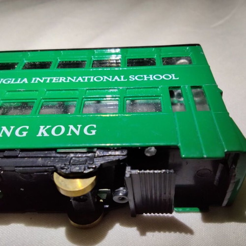 Hong Kong double-decker tram model toy used, Nord Anglia International School