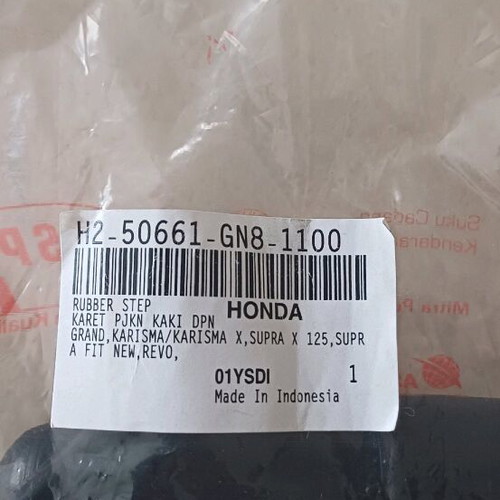 Honda motorcycle footrest new for Honda Supra Grand