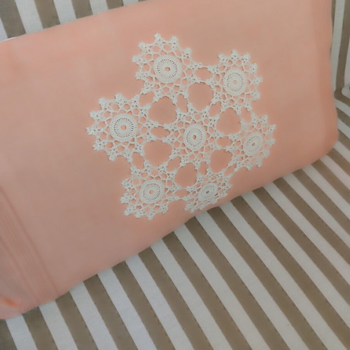 Traditional woven cotton pillowcase 65x40 cm