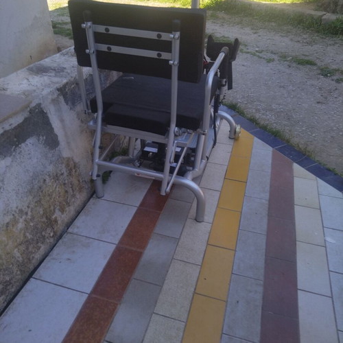 Standing frame for disabled used
