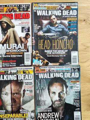 The Walking Dead the Magazine issues 1 to 4