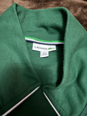Lacoste jacket like new, size M, green
