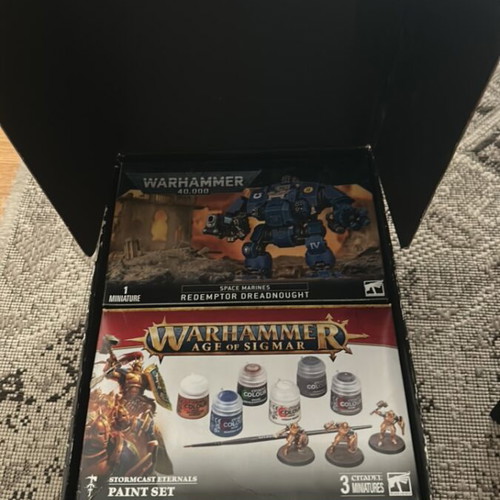Warhammer Collectors Edition board game used, sealed and opened sets