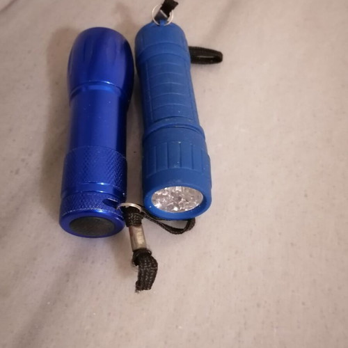 Flashlights new, 2 pieces, 4.5