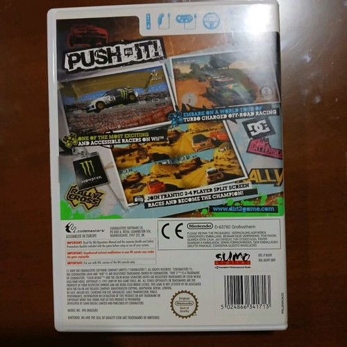 Dirt 2 Nintendo Wii like new racing game