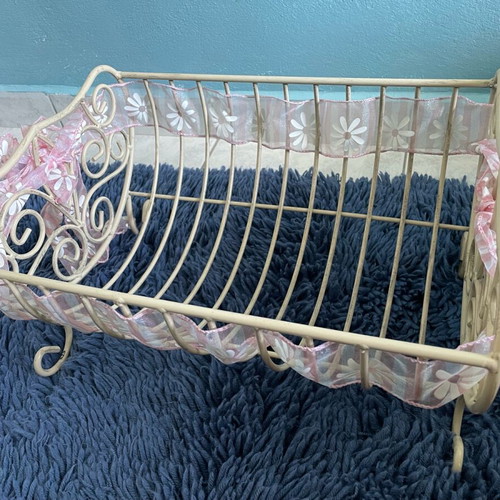 Metal decorative baskets used, set of 2 pieces