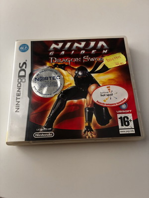 Ninja Gaiden Dragon Sword Nintendo DS game used, Greek version