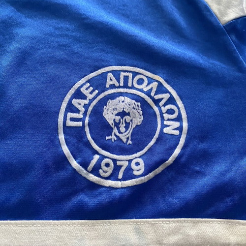 Apollon Athens 90s collectible football kit like new