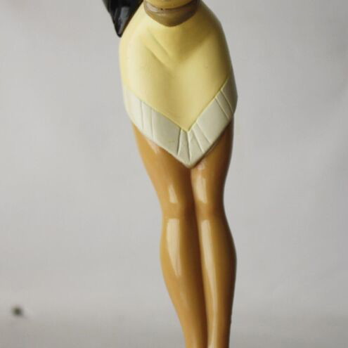 Vintage 90's shampoo figure Pocahontas 26cm Damascаr Italy new