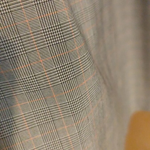 Zara checked dress size L like new, gray