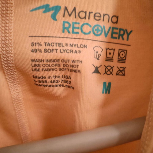 Marena Recovery post-surgery garment stage 1 like new, medium size, beige