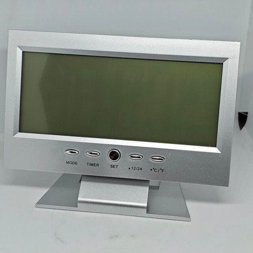 Ψηφιακό επιτραπέζιο ρολόι DS-8082 με Voice Control και οπίσθιο φωτισμό σαν καινούργιο