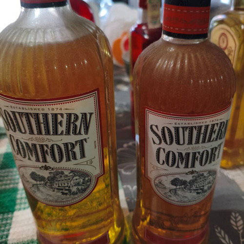 Southern Comfort whiskey bottles 700ml and 1 liter new