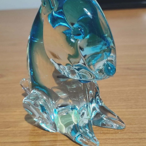 Murano blown glass decoration like new