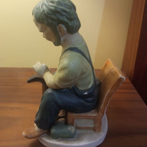 Decorative blacksmith figure used with nice coloring