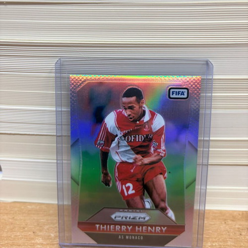 Thierry Henry 2025-26 Panini Prizm FIFA 2015 Flashback Silver card new