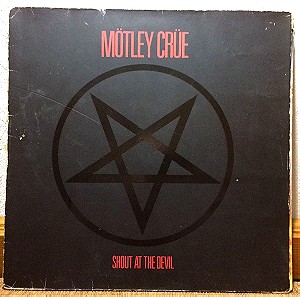Motley Crue Shout at The Devil LP Elektra 960289-1 1983 1st germany
