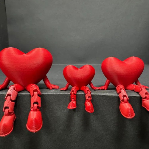 Heart with Legs Valentine's Day gift, new
