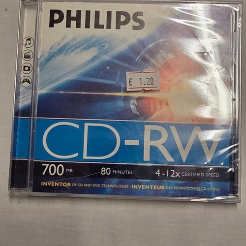 CD-R CD-RW σφραγισμένα, πακέτο 12, Sony Phillips Samsung, καινούργια