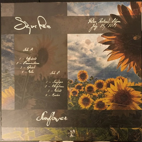 Sigur Ros Sunflower (Live) LP used