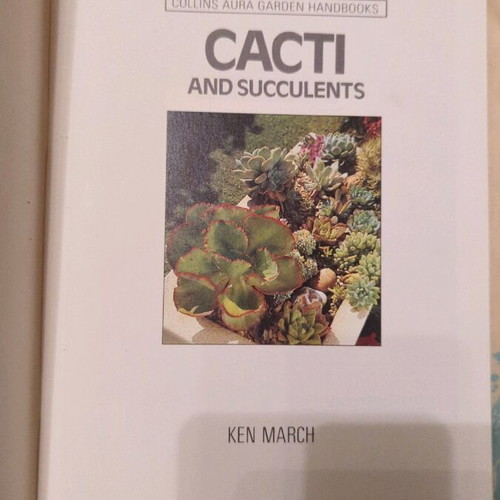 Collins Aura Garden Handbooks Cacti and succulents like new