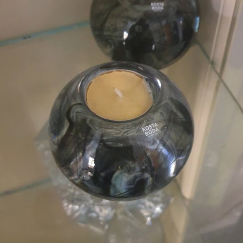 Kosta Boda candlesticks new without original packaging
