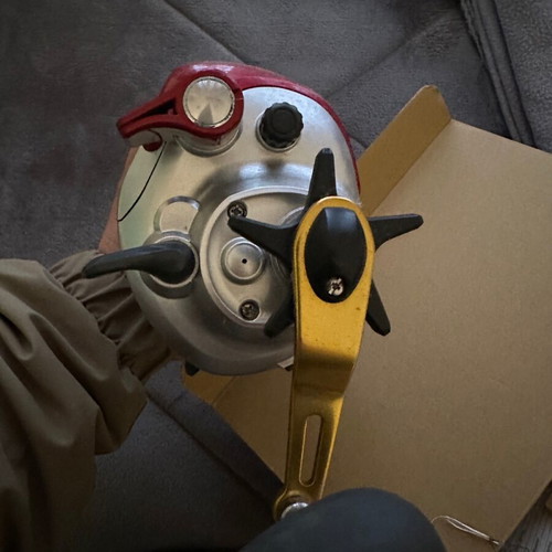 Shimano Plays 4000 electric reel used with line