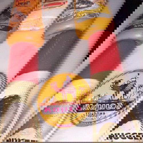 Колекционерски опаковки за боя за обувки употребявани, комплект от 6