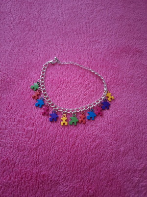 Puzzle bracelet Claire's like new