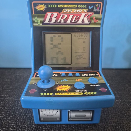 Retro Mini Arcade Console Brick Game 26 in1 used