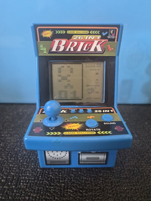 Retro Mini Arcade Console Brick Game 26 in1 used
