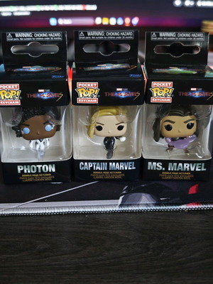 Pocket POP! Keychain Team Marvel set of 3 new