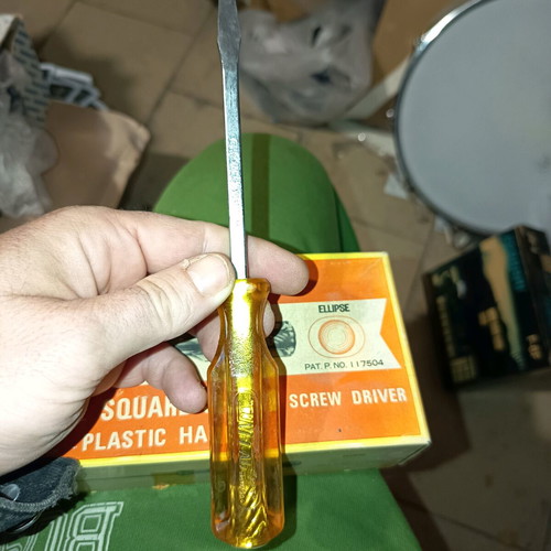 Sunflag screwdrivers new, pack of 8, hard with steel base