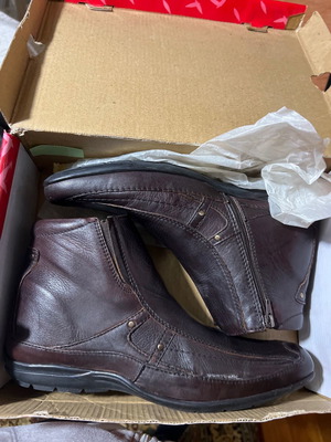 Vintage leather shoes size 43