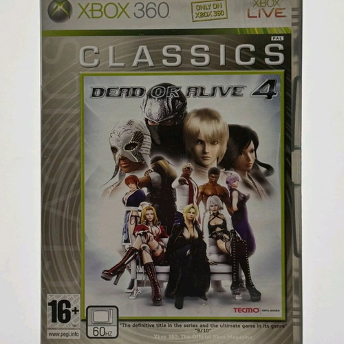 Xbox 360 Dead or Alive 4 Classics like new