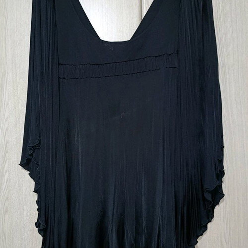 Vintage Miss Sixty black top/mini dress new, Y2K style