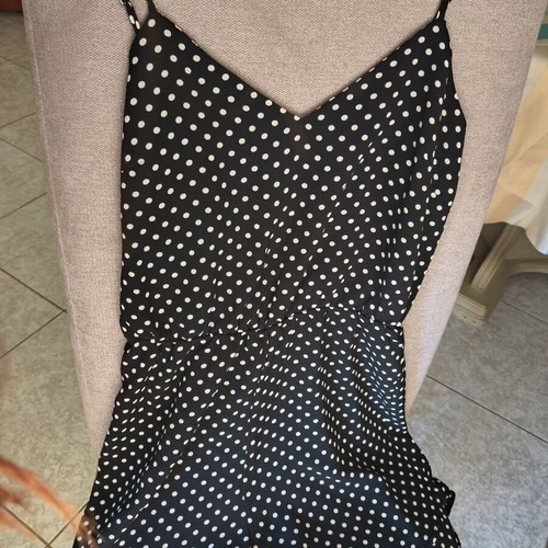 Stradivarius One-Piece Shorts Size M Like New Black and White