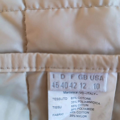 Belfe vintage beige vest like new, size L