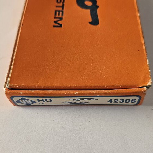 Vintage ROCO 42306 H0 track switch set with original box, like new