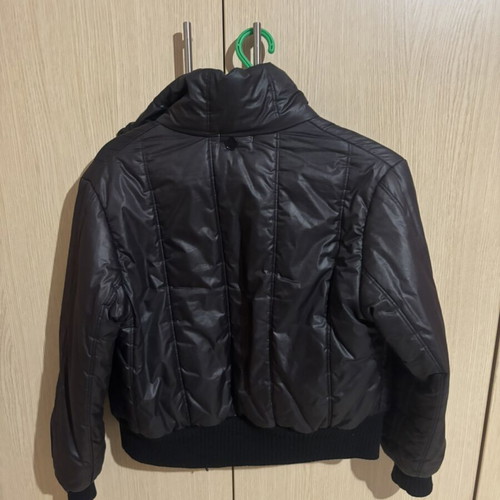 Rebecca Blu black bomber jacket medium used