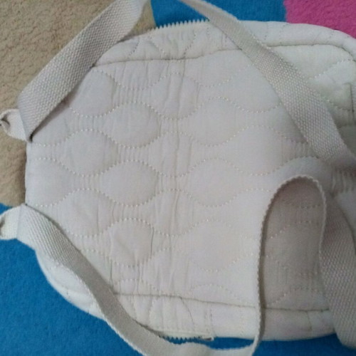 Orchestra summer backpack like new, white 27x20cm