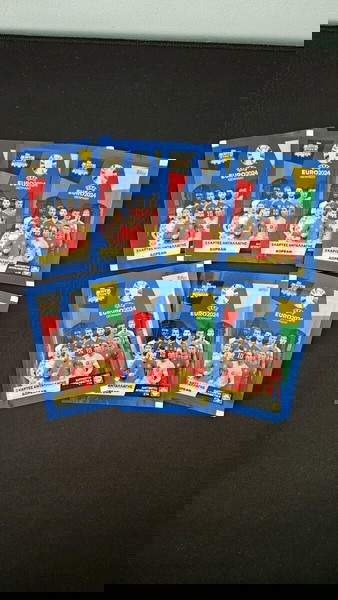 Euro cards 2024 Topps Match Attax
