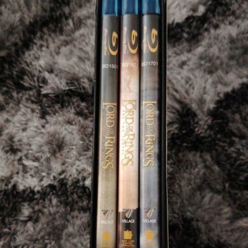 The Lord of the Rings Blu-Ray set like new, 6 discs, Greek subtitles