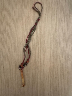 Bone necklace pendant used