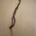 Bone necklace pendant used