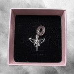 Guardian Angel Charm silver, like new